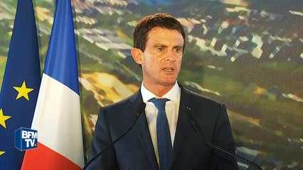 Manuel Valls: "Cette sortie est le révélateur d'un malaise trop longtemps ignoré"