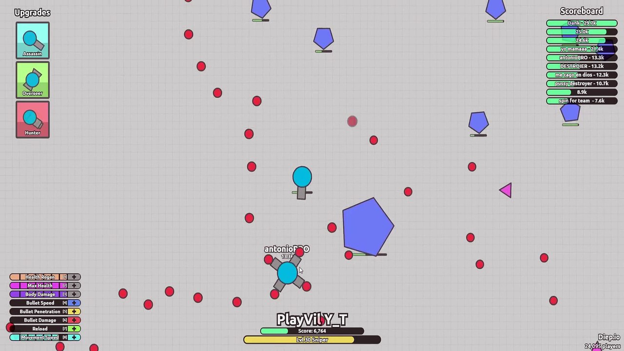 Diep.io - INVISIBLE IMMORTAL TANK! Trolling Stalker Tank Class (Diep.io Diepio Funny Moments)