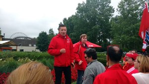 La FGTB met en garde la direction de Walibi