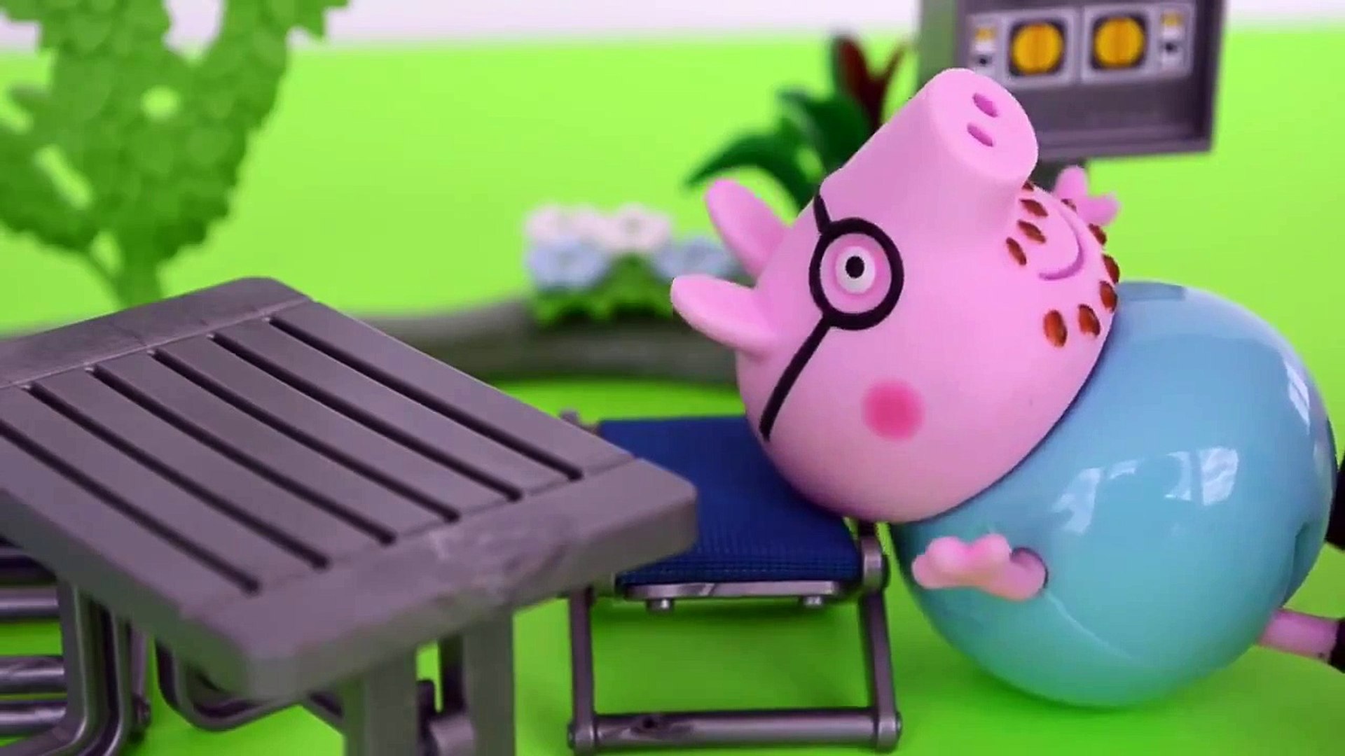 Pig George e Familia Peppa Pig Acampando na Floresta de Barraca Completo Em Portugues Parte 1