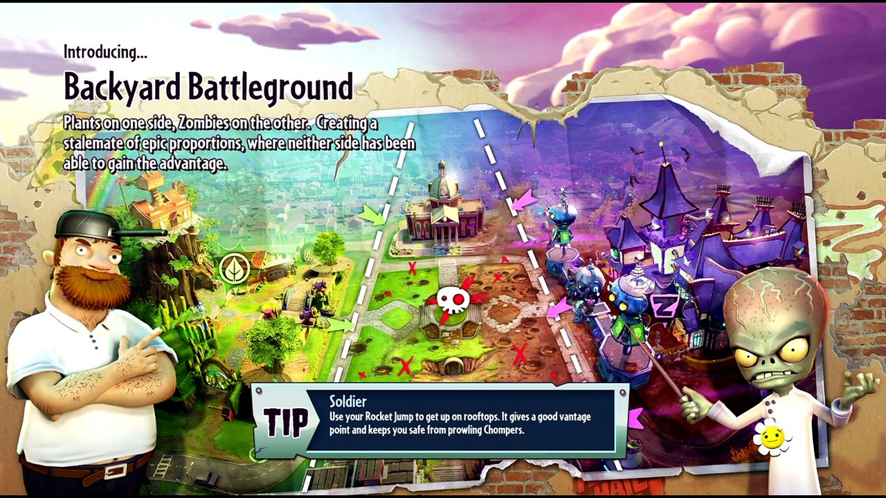 Plants vs Zombies Garden Warfare 2 - Gameplay Part 18 {PS4} Zombie Story Mode