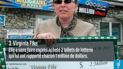 Les 10 personnes les plus chanceuses du monde