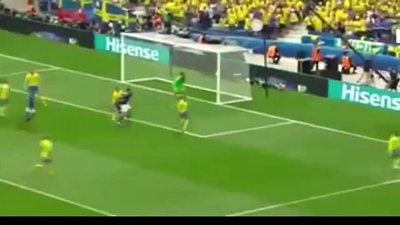 video Italy VS Sweden (1 - 0) . EURO 2016 1080p HD