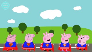 #SuperMan #Peppa pig Family Saviors The Beast