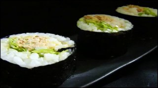Recipe Spicy Tuna Salad Sushi Roll