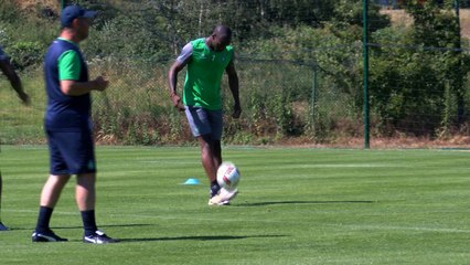 [EXCLUSIF] Les premières foulées de Bryan Dabo à l'entraînement