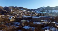 Winter Snow Village. Mountain Tourism. Winter - Stock Footage | VideoHive 14262059