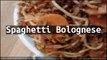 Recipe Spaghetti Bolognese
