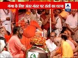 Shankaracharya protests Ganga pollution at Jantar Mantar