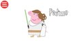 Peppa Pig en español Se Disfraza de los Personajes de Star Wars
