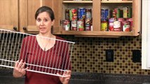 Cette femme utilise une astuce ingénieuse pour son placard à aliments…Il fallait y penser !