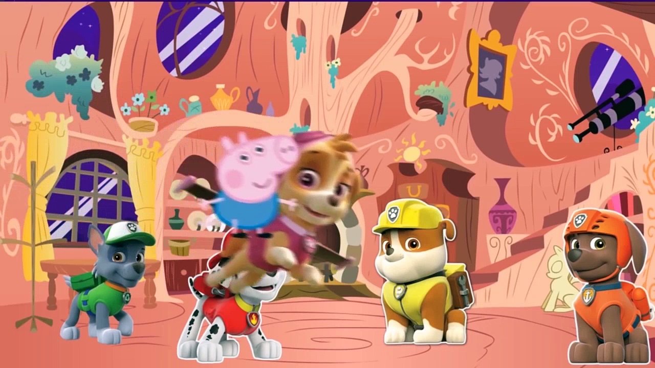 Peppa Pig English Character Episodes New George turns into Zombie My Little Ponny Save Him