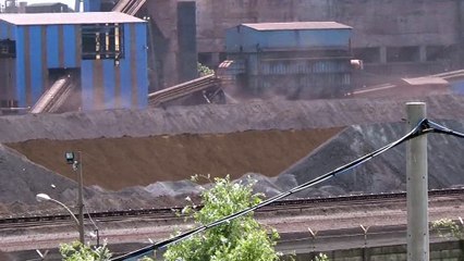 ERDEMİR'DEN KALKAN CEVHER TOZU EREĞLİ'NİN RENGİNİ DEĞİŞTİRİYOR