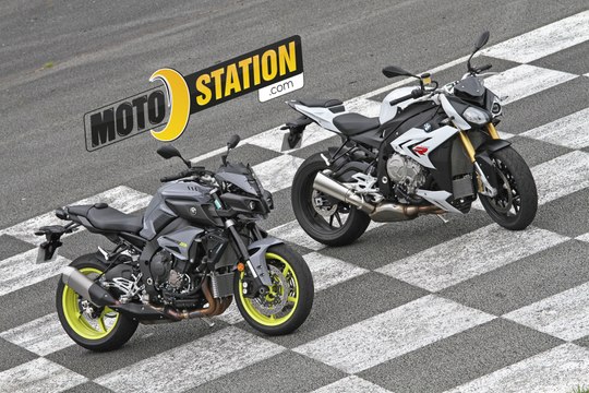 Comparatif Yamaha MT-10 vs BMW S1000R