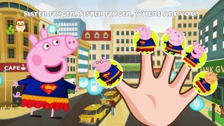 Peppa Pig Hulk Finger Family  Nursery Rhymes Lyrics