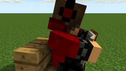 herobrine gören masum köylü :D (minecraft animation)