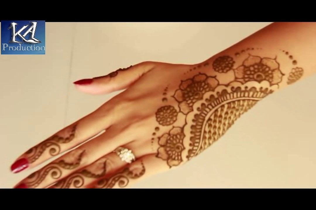 Beautiful Mehendi Design Tutorial,Pretty Pakistani Stylish Mehendi Design Tutorial - Best Latest Mehendi Design