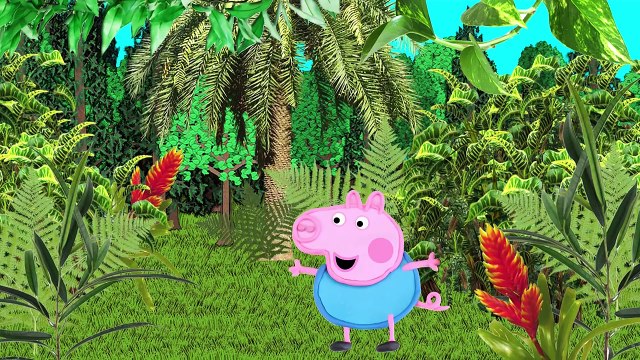 Peppa Pig Play Doh Stop Motion Animation George Crying Learn Animals