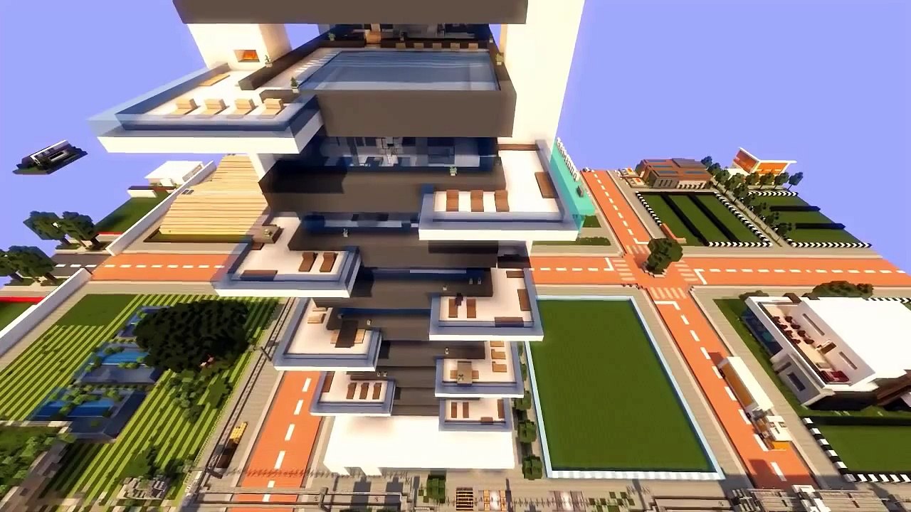Minecraft   Modern Apartments