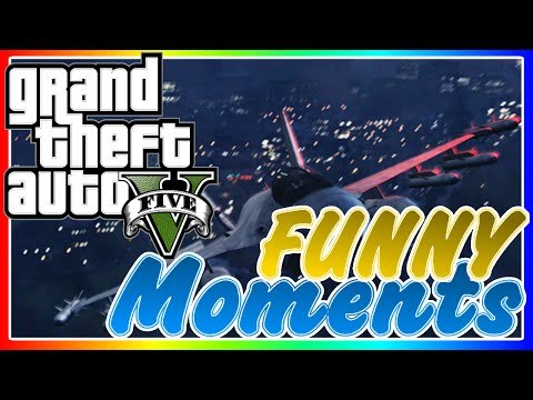 GTA 5 Online: Funny Moments #1 - Top Fun, Bike Races (GTA 5 Funny Moments)