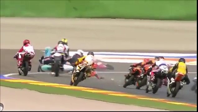 MOTO GP 2016 - Crash Compilation