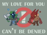 Dota 2 WTF : Axe lovestory with Bristleback