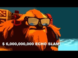 Dota 2 WTF ''6 BILLION ECHO SLAM FAIL''
