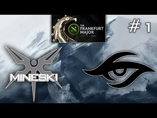 Frankurt Major Mineski vs Secret Game 1 Highlights!