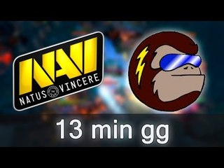 NAVI VS MONKEY 13 MIN GG FASTEST  CALLED!