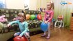 Куклы Беби Борн. Ярослава и Ника лопают воздушные шарики. Видео для детей. Baby Born. TikiTaki Nika