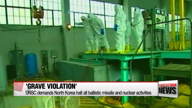 UN Security Council condemns N. Korea's missile launches in statement