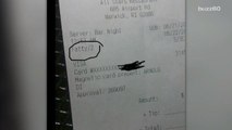 This Customer Was Fat Shamed on His Receipt
