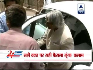 Kalam to take right decision at the right time