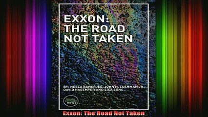 READ book  Exxon The Road Not Taken Full Free