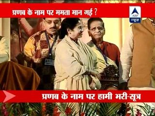 Mamata nod to Pranab name as candidate for President: Sources