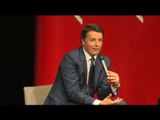 Roma - Renzi incontra Alec Ross al Teatro Piccolo Eliseo (21.06.16)