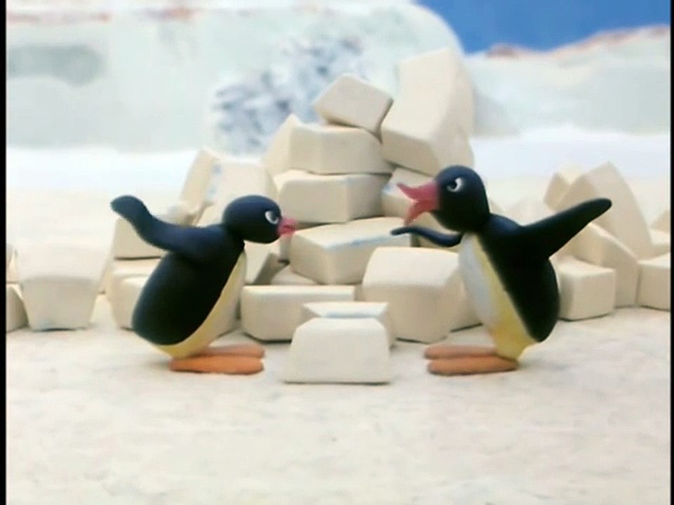 Pingu- Pingu builds an Igloo