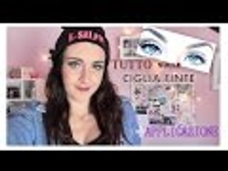 TUTTO SULLE CIGLIA FINTE+ APPLICAZIONE
