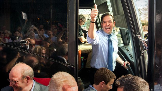 Watch Marco Rubio deny he's running for his Senate seat again and again (then change his mind)