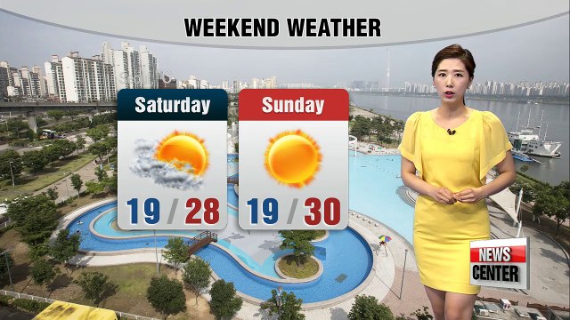 Scorching temperatures over the weeekend along with high UV rays