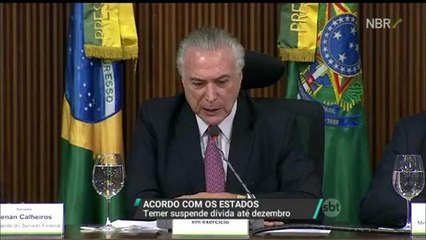 Governo suspende dívida dos estados até o fim de 2016