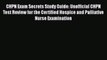 Read CHPN Exam Secrets Study Guide: Unofficial CHPN Test Review for the Certified Hospice and