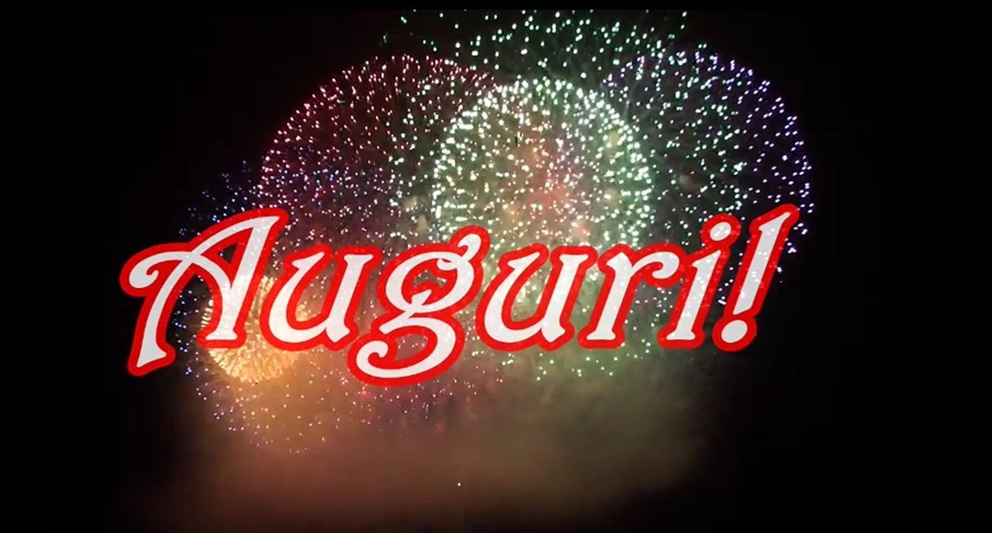 Auguri Coi Fuochi D Artificio Video Dailymotion