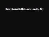 [Read] Hazor: Canaanite Metropolis:Israelite City ebook textbooks