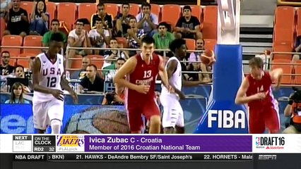 June 23, 2016 - 2016 NBA Draft - Lakers Select Ivica Zubac With 32nd Overall Pick (720p_60fps_H264-128kbit_AAC)