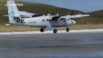 Plane lands at 'most stunning landing spot in the world'