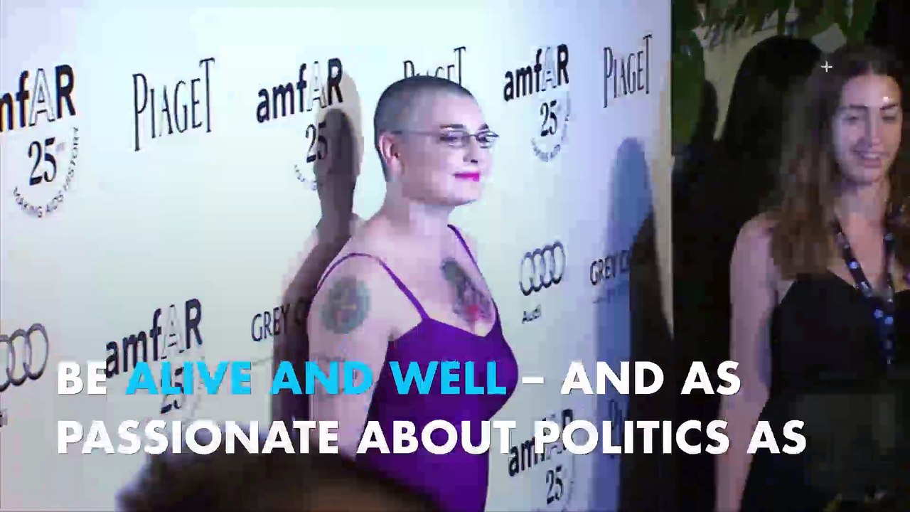 Sinead O'Connor denies she was suicidal, celebrates Brexit