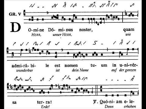 Graduale Domine Dominus, Dominica XVI TpA (16è TO)