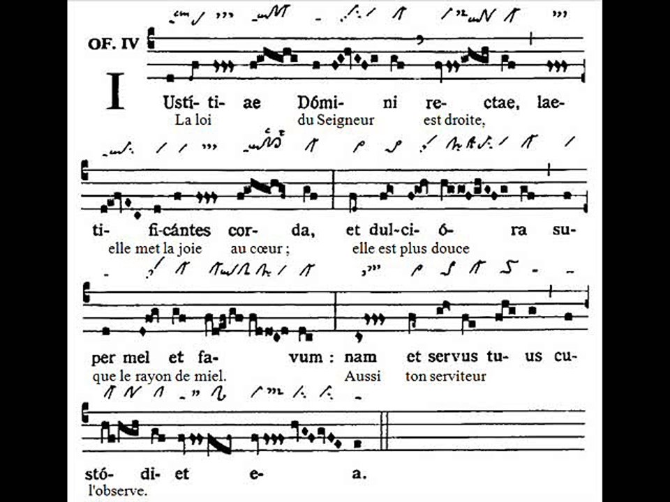 Offertorium Iustitiae Domini, Dominica XVI TpA (16è TO)