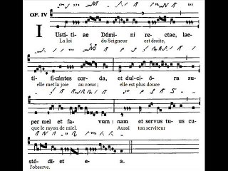 Offertorium Iustitiae Domini, Dominica XVI TpA (16è TO)